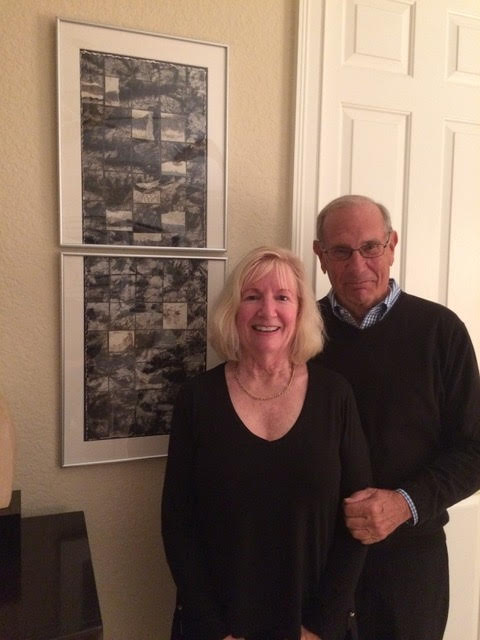 Steve and Elizabeth Thress with Mariner Ocean, Vertical Diptych